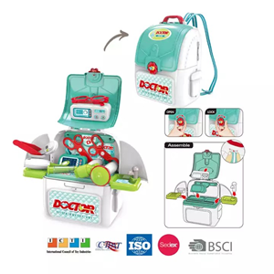 ست اسباب بازی پزشکی کوله پشتی Doctor Set 2 in 1_اسباب بازی